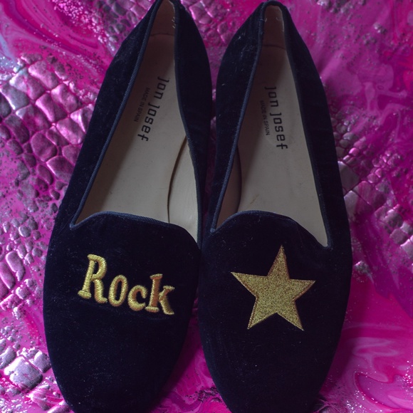 RockStar Jon Josef Velvet Loafers - Picture 5 of 7
